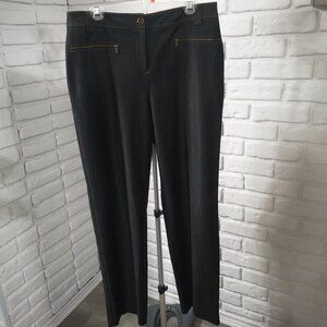 Penningtons Slightly Curvy Fit Ladies Black Size 14 Dress Pants